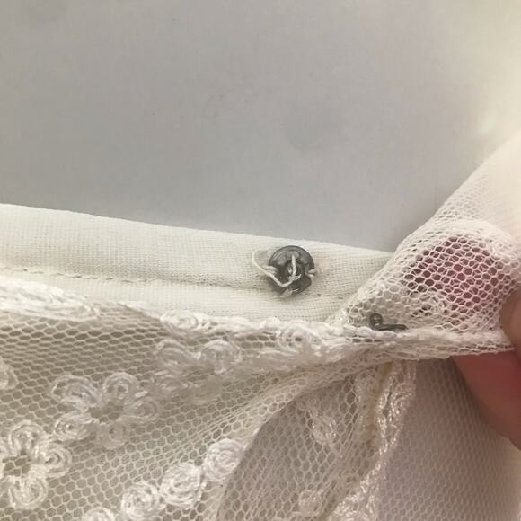 Vintage Strauss by Bonnie Lace Victorian Maxi Dress Women's Size 10 (XS Modern) - Picture 10 of 14